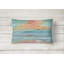  Abstract Rainbow Fabric Indoor/Outdoor Throw Pillow