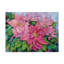 « rose poinsettia », reproduction de peinture à l’acrylique sur toile tendue-27489288