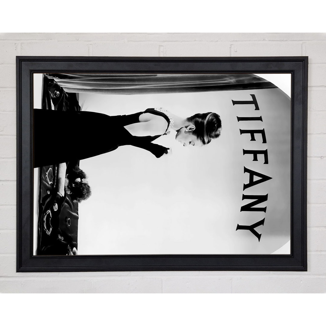 Audrey Hepburn Tiffanys Fenster - Druck