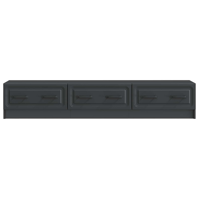 Unfinished TV Stand for TVs up to 65", Black