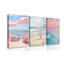 3 Piece Wrapped Canvas Print-2053804333