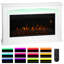 Ivy Bronx 121cm W White Electric Remote