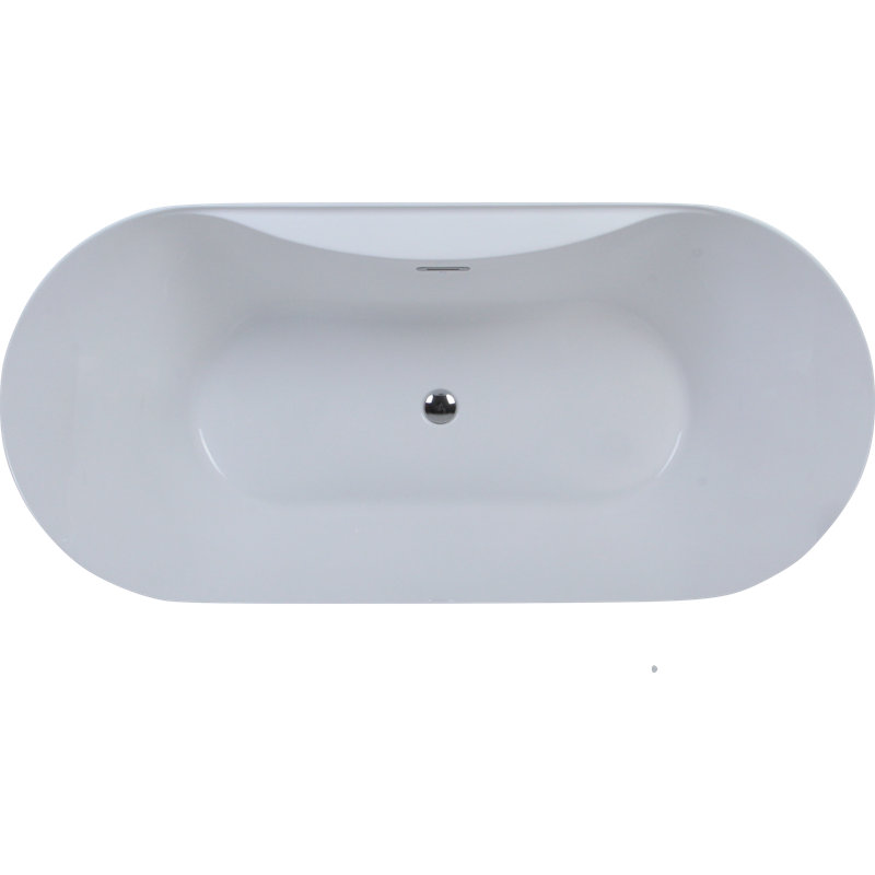 Dreamer 67'' x 31'' Soaking Acrylic Bathtub