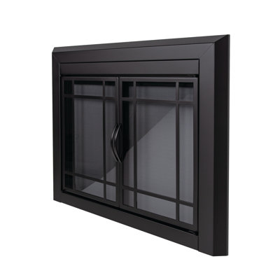 Ghalib Cabinet Steel Fireplace Door
