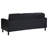 Farallone Black Track Arm Sofa-840247542