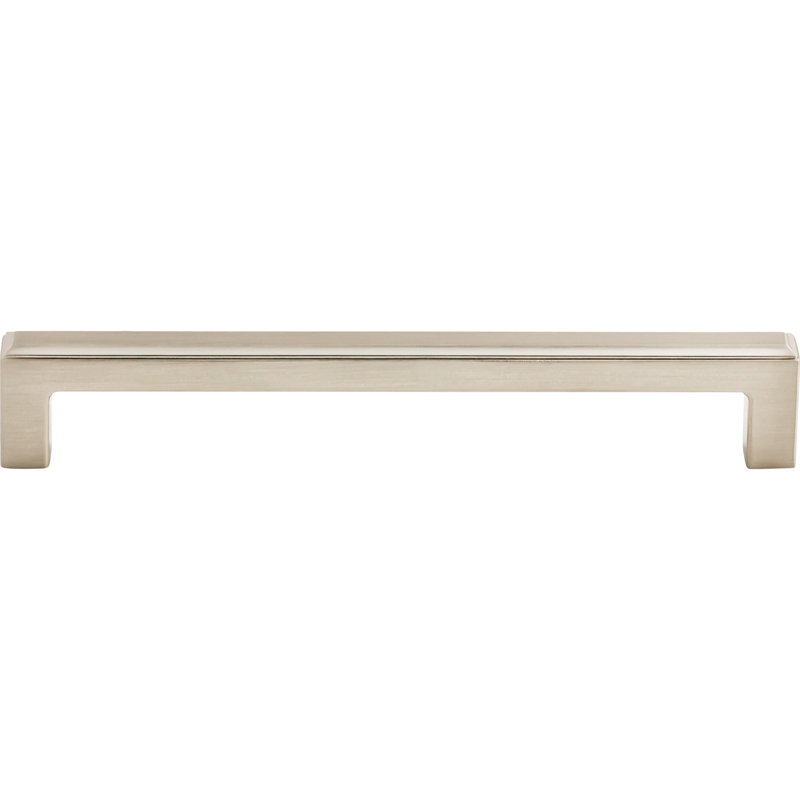 Podium Bar Pull, Brushed Satin Nickel, 6 5/16" Center to Center