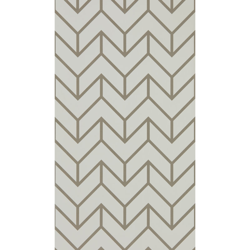 Tessellation Wallpaper, Slate/Chalk