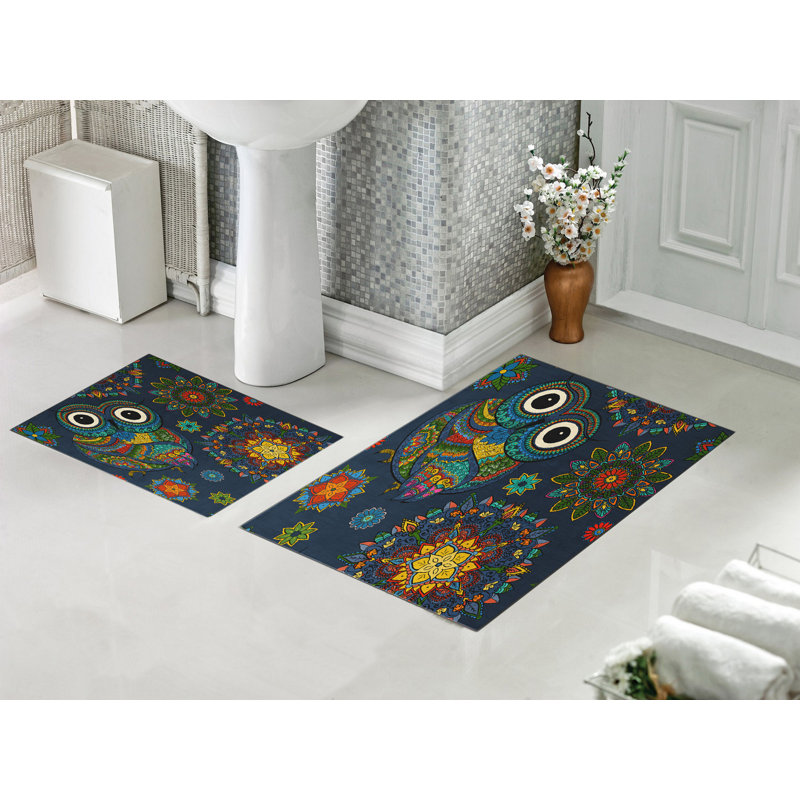 Ensemble de tapis de bain 2 pièces Dilveer