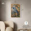 Heron’s Blue Serenade Canvas Bird Maximalist by Art Remedy-110295720-110295716