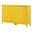 Commode de rangement jaune Cheerful pour espaces modernes-1372092469
