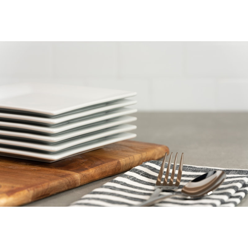 Jaion 6'' Ceramic Square Appetizer Plate
