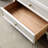 Cream-style Solid Wood Entrance Cabinet Solid Wood Accent Chest