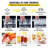 VEVOR 24H Commercial Ice Maker, Ice Cube Machine,4X8 Cubes With 33LBS Bin Storage, Automatic LED Panel, Auto Clean