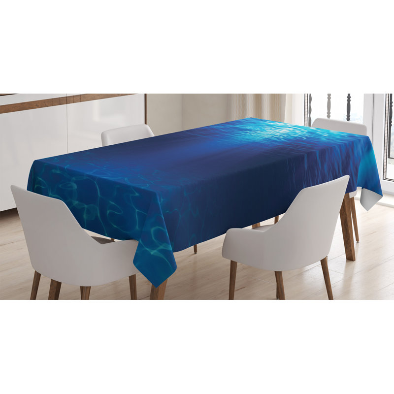 Ocean Tablecloth, 70" L x 52" W