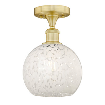 Edison - Adreann - 1 Light Semi-Flush Mount