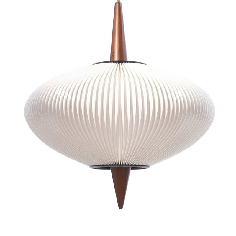 Praying Mantis Floor Lamp, French Walnut