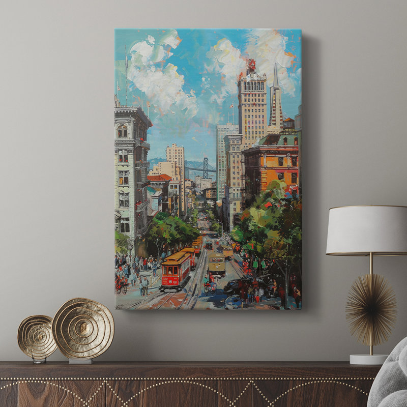 LANDSCAPES Series CCCLIII -Custom Wrapped Gallery Cavas, 18" H x 12" W