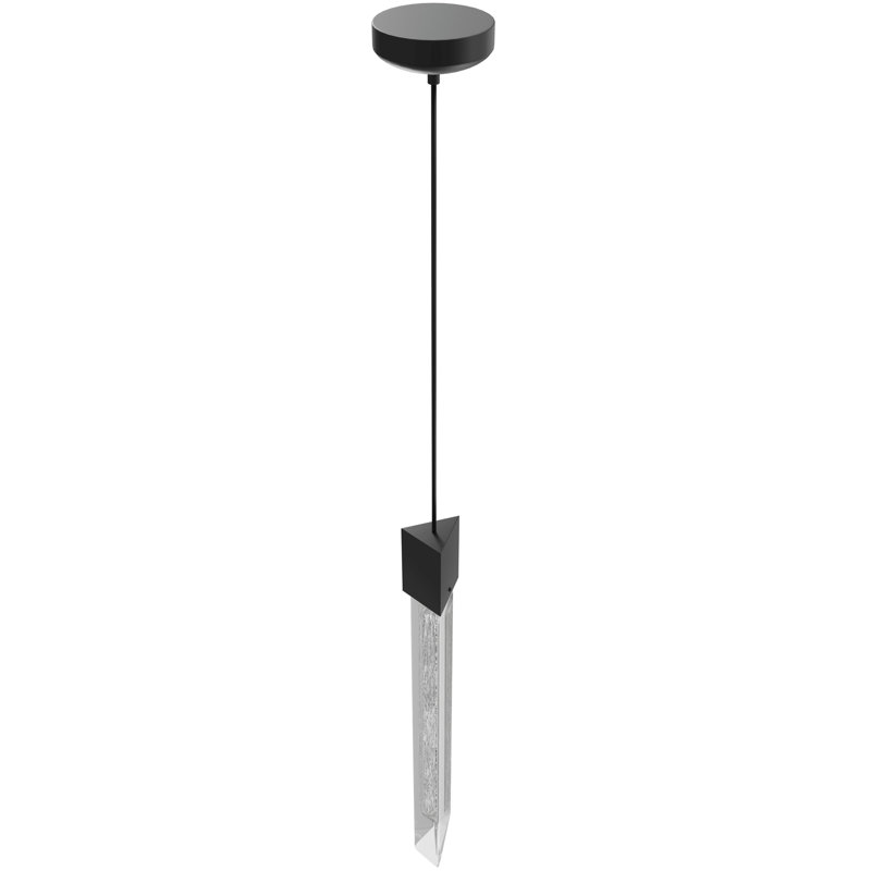 Luminaire suspendu cylindrique unique 1 lumières Guthrun