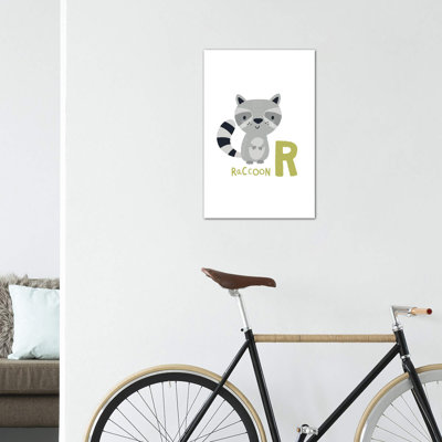 Animal Alphabet - R - impression d'art graphique