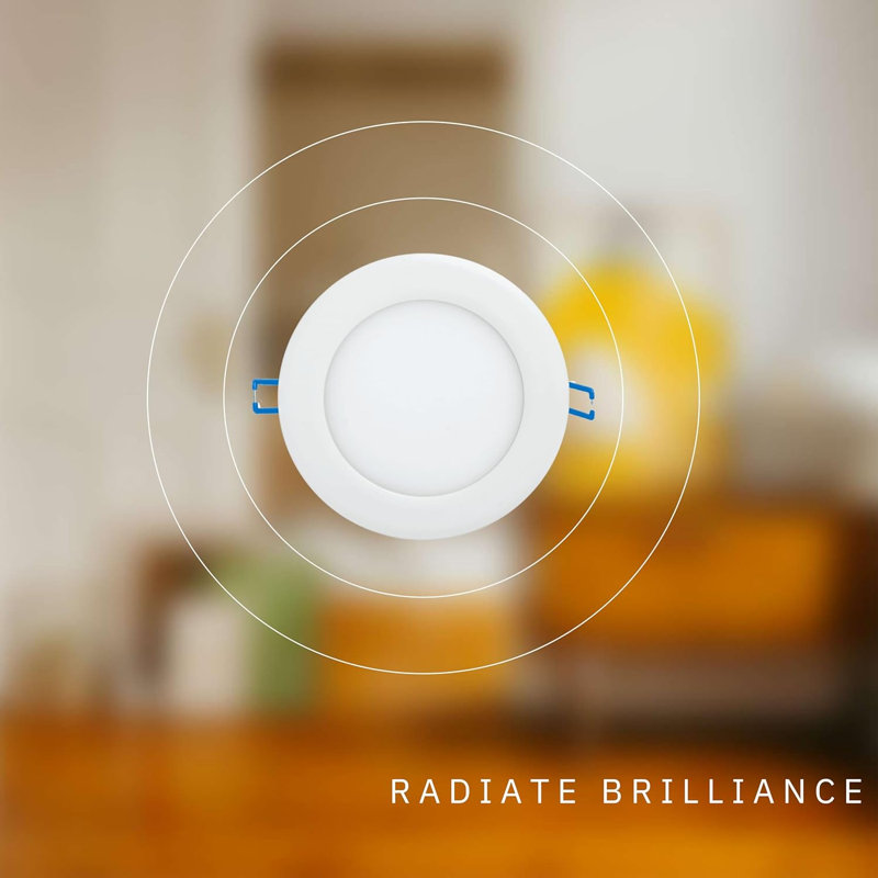 2'' Selectable Color Temperature 5 Watt Dimmable Air-Tight IC Rated Standard Recessed Lighting Kit