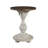 Hexham Turned Pedestal Plank Top End Table