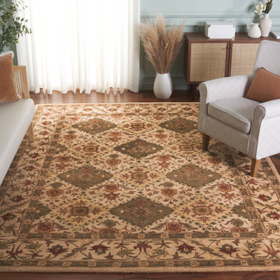 Tapis oriental en laine touffeté à la main Dunbar