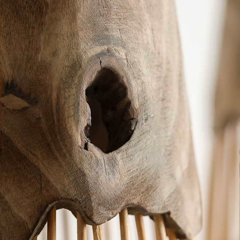 Lampes sur pied en bois massif