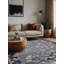 Machine Washable Grey Area Rug-1895155261