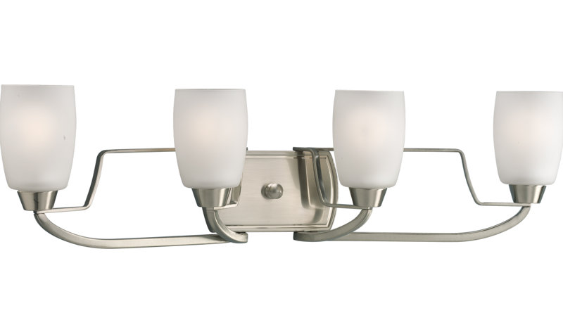 Wisten 4 - Light Dimmable Vanity Light, Brushed Nickel
