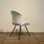 Chaise d'appoint rembourrée et revêtue de velours-2016534935