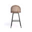 Upholstered Rattan Back Counter & Bar Stool-2066087888