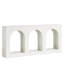 Console rectangulaire en bois avec rangement ouvert et forme arquée-1376895864