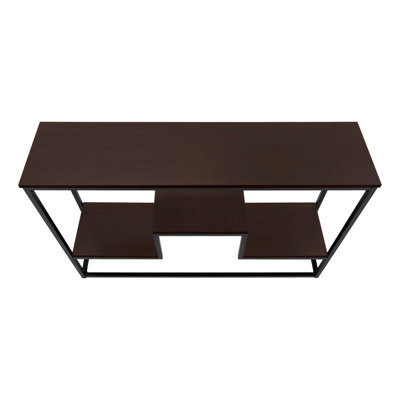Accent Table, Living Room Console Table, Entryway Table, Narrow Side Table With Metal Frame