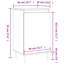 Malorie 40cm Sideboard-1833144010