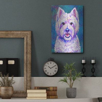 «West Highland White Terrier» par Rebecca Wang Art