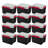 Sterilite 8.5 Gal Gasket Box, Stackable Storage Container w/ Lid, Black, 4 Pack-138097226-138097233