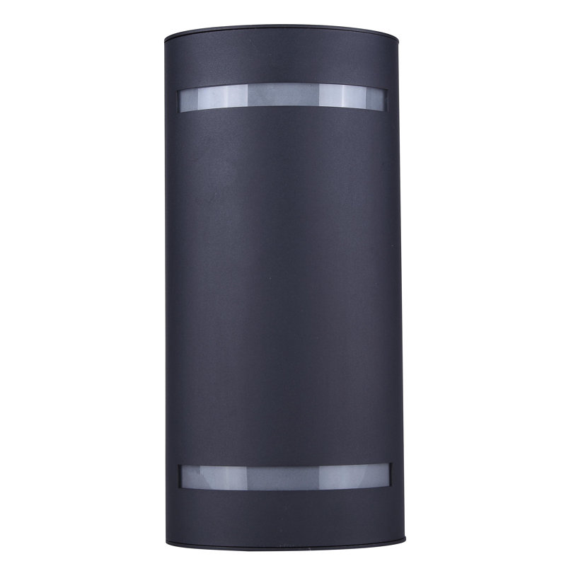 1 Light Outdoor Lantern, Black Finish