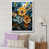 White Single Picture Framed