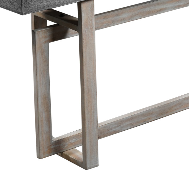 Tahleah 15.75" Solid Wood Console Table,Entry table,Hallway table with wood frame