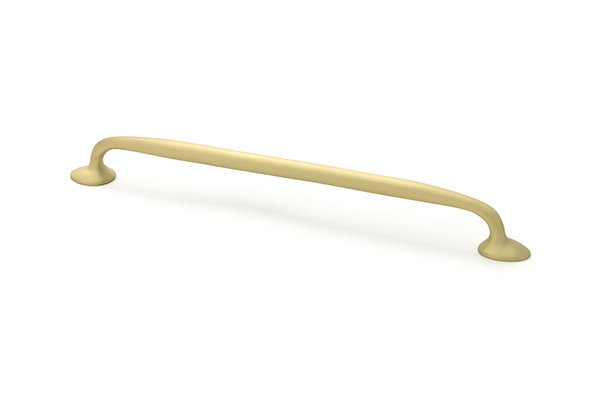 Moore Handle Pull, 8.8", Satin Brass