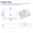 DeerValley 23" x 18" White Rectangular Vitreous China Wall Mount Bathroom Sink with Overflow & Single Faucet Hole