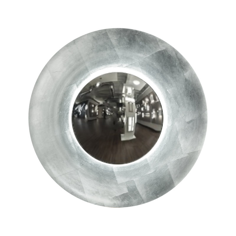 Plafonnier encastré 1 lumière Blaze Oak, Feuille d'argent, H 12 po x l 12 po x P 3,25 po