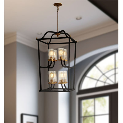 Lustre géométrique 8 lumières Helmer