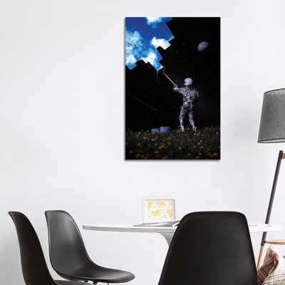 Hello Blue Sky by Nicebleed - Wrapped Canvas Gallery-Wrapped Canvas Giclée