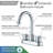 Mounting / Installation Required Single Bathroom Faucet