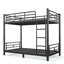 Lits peu encombrants, lit simple TG en métal, convertible moderne pour la maison