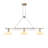 3 - Light Nickel Kitchen Island Pendant