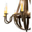 Lustre empire 8 lumières Seigle