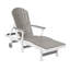 Berlin Gardens Comfo Back Regular Top With White Base Chaise Lounge-523667154