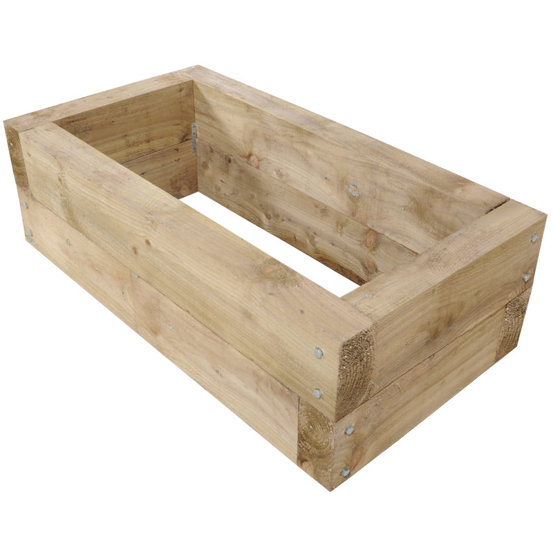 Handmade Wood Raised Garden Bed